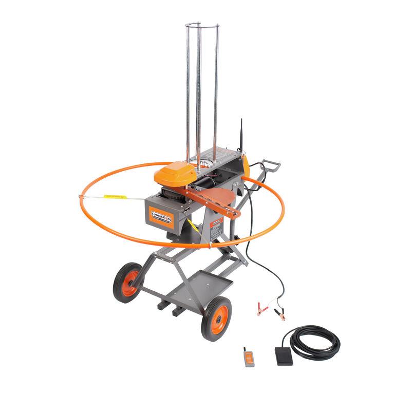 Champion FreedomBird Electronic Auto Feed Trap Grey Orange Box - Champion