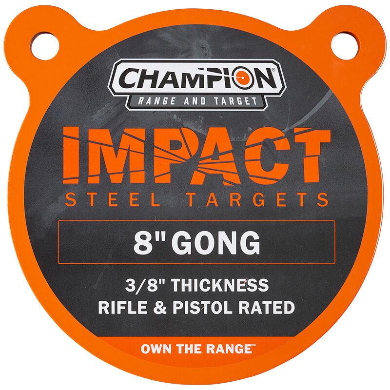 Champion Impact Steel Gong Target 8" Round - Champion