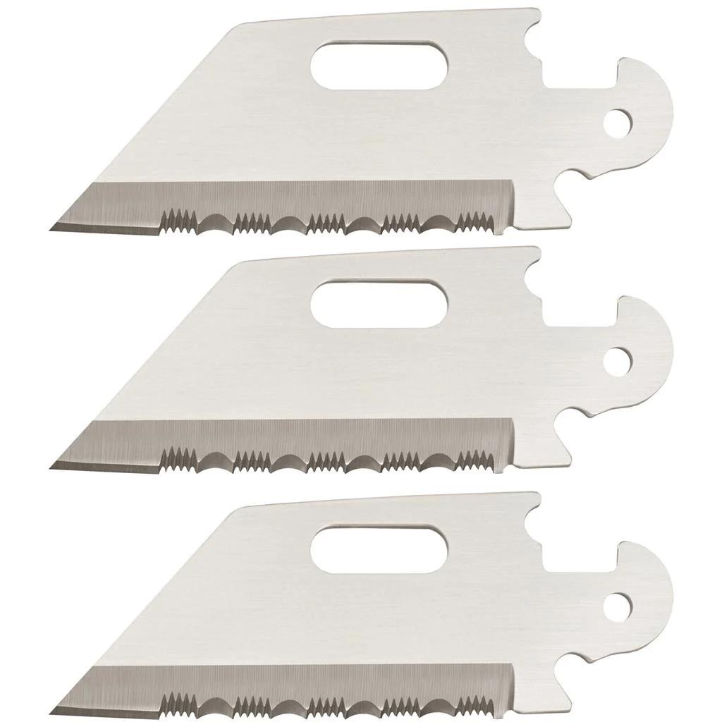 Cold Steel Click-N-Cut Replacement Blade 3/pk - 2-1/2" Reverse Tanto Serrated - Cold Steel