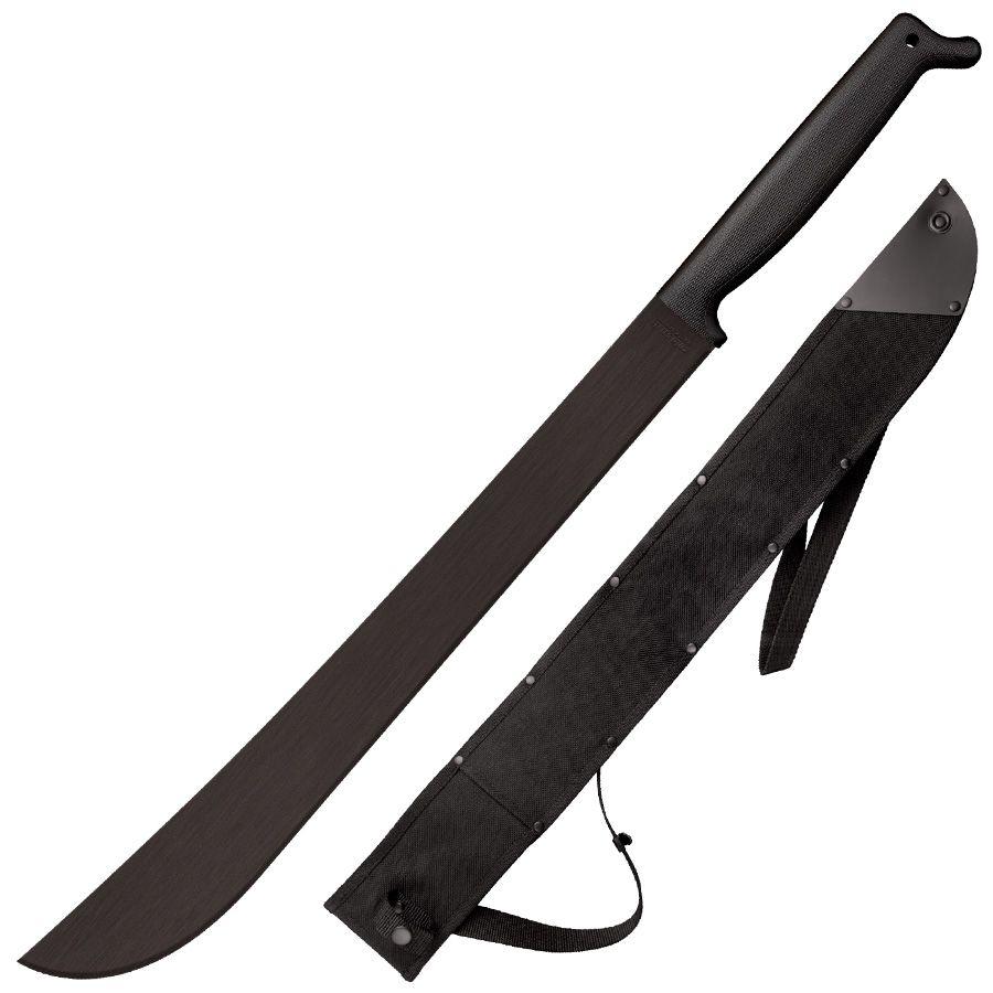 Cold Steel Two-Handed Latin Machete - 18" Blade Black - Cold Steel