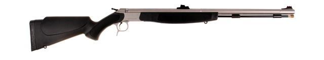 CVA Optima V2 SS Muzzleloader .50 Cal 26" Fluted Barrel with DuraSight Fiber Optic Sights, Black - CVA