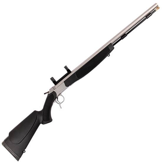 CVA Optima V2 SS Muzzleloader .50 Cal  26" Fluted Barrel with DuraSight Dead-On 1-pc Scope Mount, Black - CVA