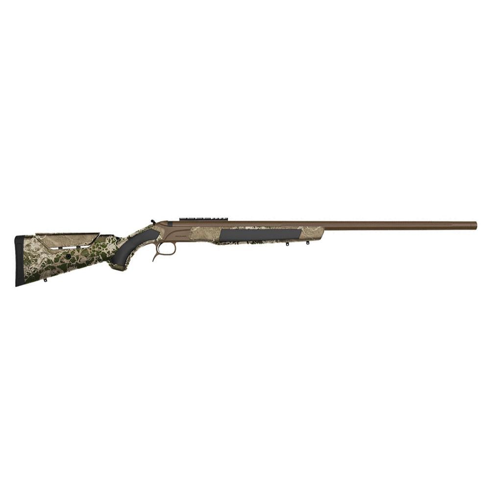 CVA ACCURA LR-X Muzzleloader .45 cal 1:22 Cerakote Patriot Brown/Nitride/Realtree Hillside 30" Threaded 3/4x20 - CVA