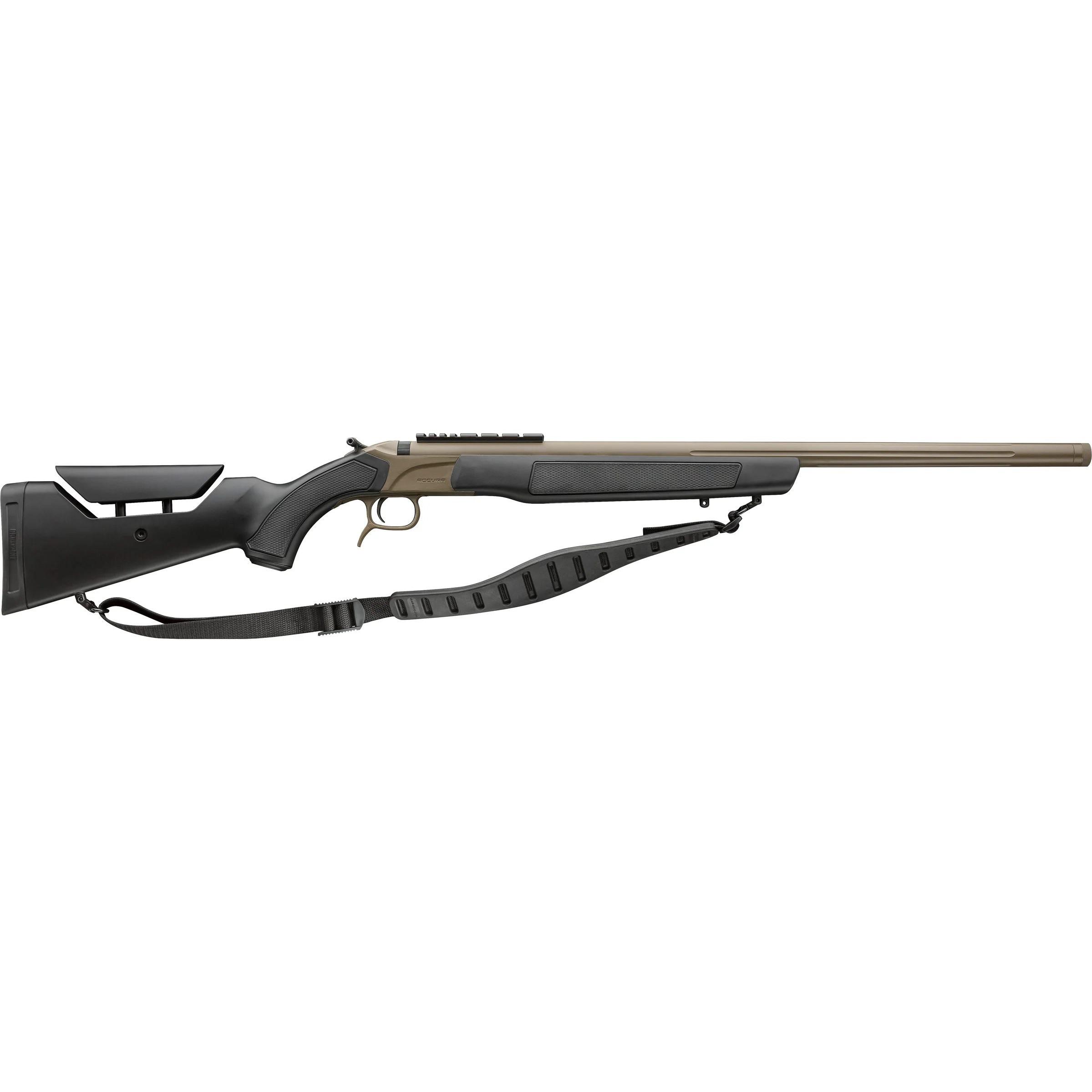 CVA  Accura LR-X Muzzleloader 45 cal Magnum 30" Threaded 3/4x20 Cerakote FDE/Nitride Black Variflame - CVA