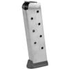 Colt 1911 GovtCommander Handgun Magazine Stainless with Base Pad 45 ACP 8rd