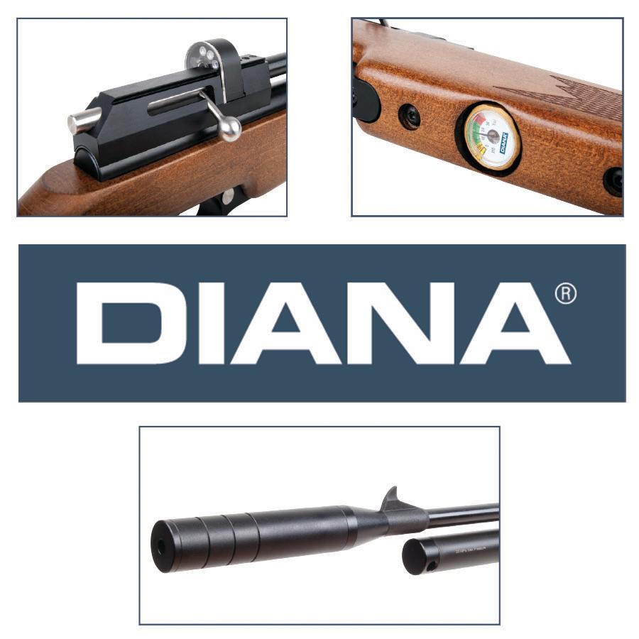 DIANA Stormrider .22 cal PCP Air Rifle - Powerful & Accurate