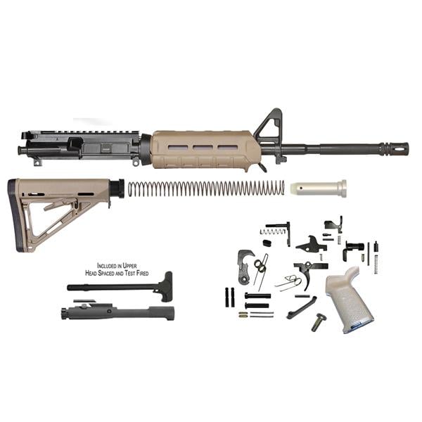 Del-Ton 16'' 16'' M4 FDE Magpul MLOK Rifle Kit - Del-Ton