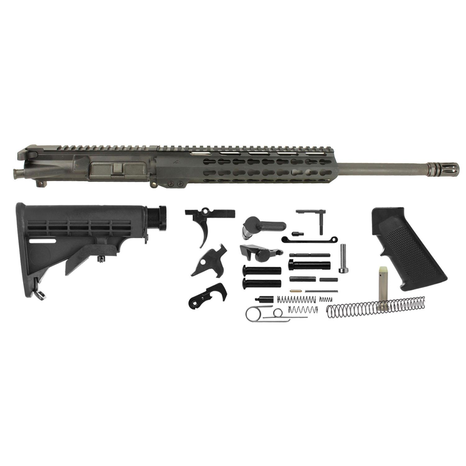 Del-Ton 16" 1x8 Mid Contour Rifle Kit w/ Keymod FF - Del-Ton