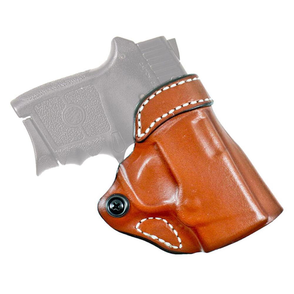 DeSantis #155 Criss-Cross Holster for Sig Sauer P938 Tan RH - DeSantis