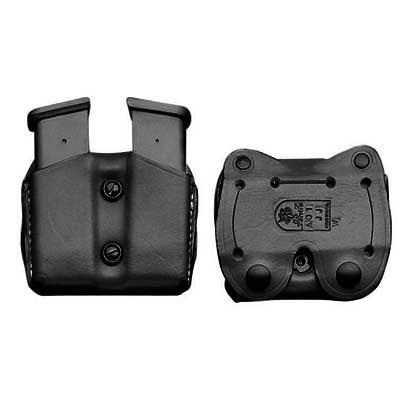 DeSantis Double Magazine Pouch for Glock 43 Black Ambi - DeSantis