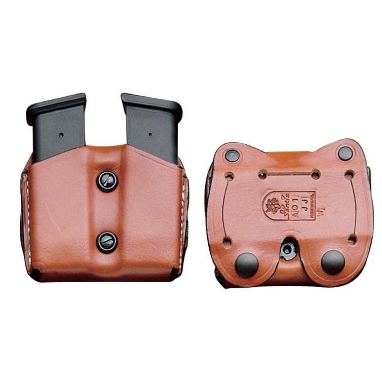 DeSantis Double Magazine Pouch for Glock 17/19/22 Tan Ambi - DeSantis