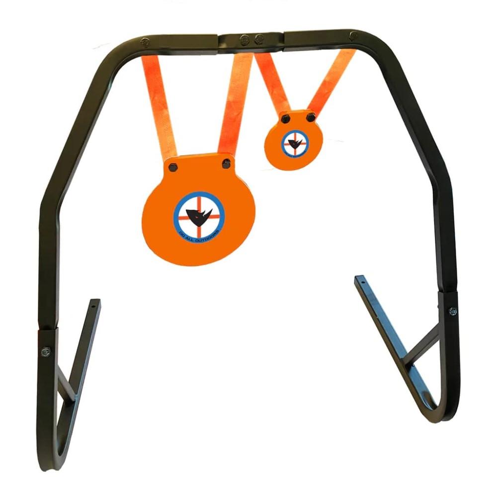 Do All Outdoors High Caliber 20Target Steel Gong Stand Orange - Do-All Outdoors