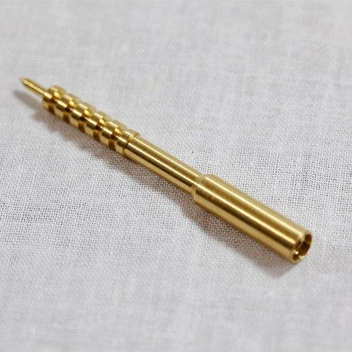 J. Dewey Brass Rifle Jag - Female Thread 12-28 .30 cal/8mm - J. Dewey