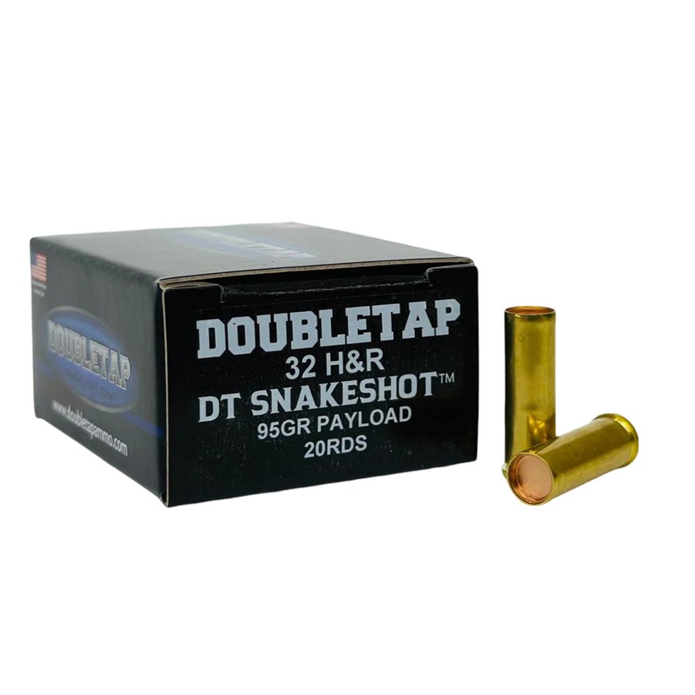 Double Tap DT Snake Shot Handgun Ammunition .32 H&R Mag 90gr #9 Shot 20/ct - Double Tap