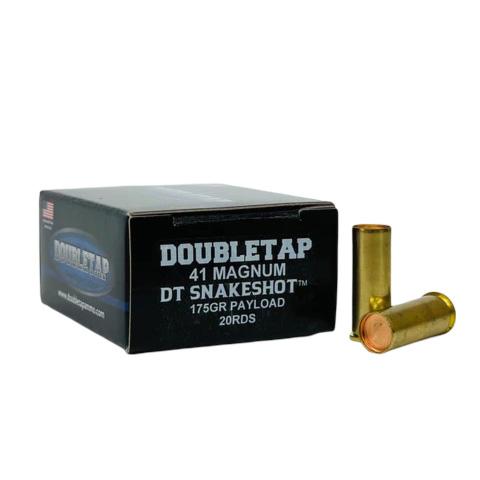 Double Tap DT Snake Shot Handgun Ammunition .41 Mag 175gr #9 Shot 20/ct - Double Tap