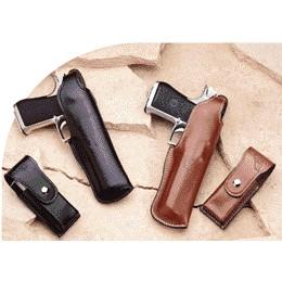 Day 6 Leather Hip Holster for Desert Eagle with 6" Barrel Natural RH - Day 6