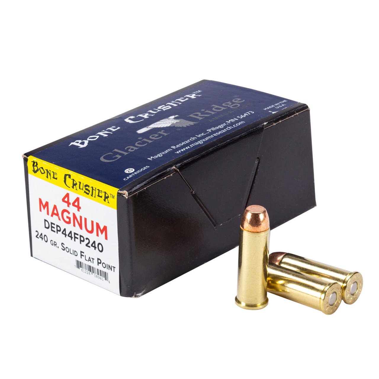 Magnum Research Desert Eagles Bone Crusher Handgun Ammunition .44 Rem Mag 240gr FP 25/ct - Magnum Research