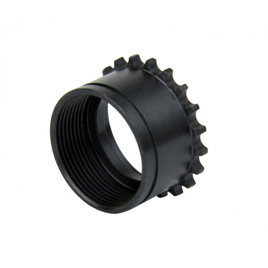 AR15 2 PIECE QUAD RAIL BARREL NUT/STEEL