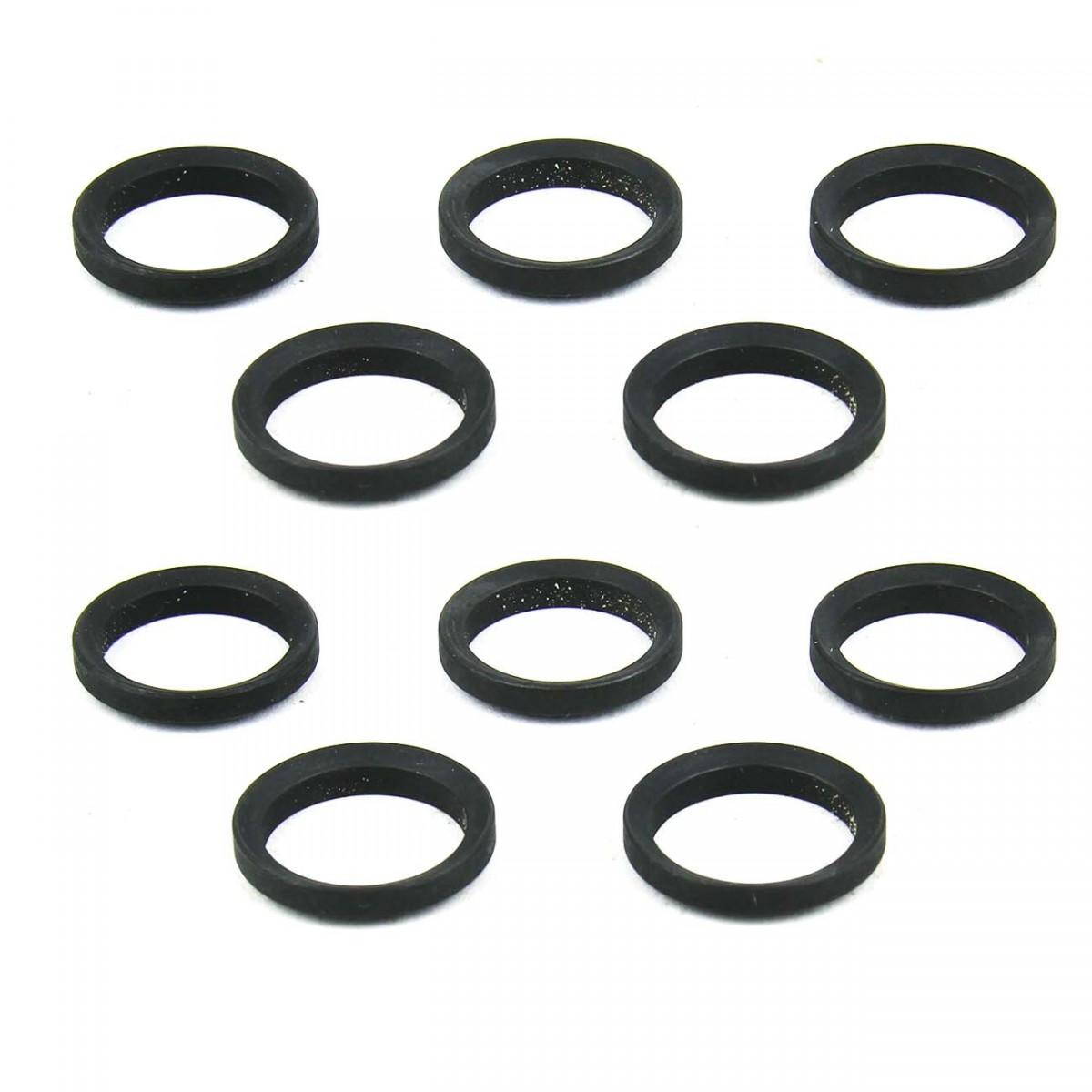 Tacfire AR-10 Muzzle Brake Crush Black Washers - 10/ct - TacFire