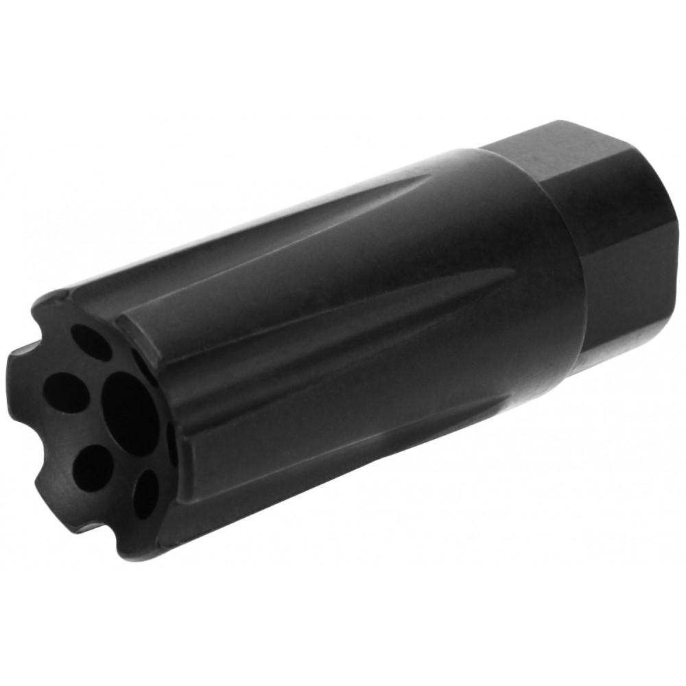 Tacfire Linear Compensator Sound & Concussion Forwarder .308 5/8x24 Black - TacFire