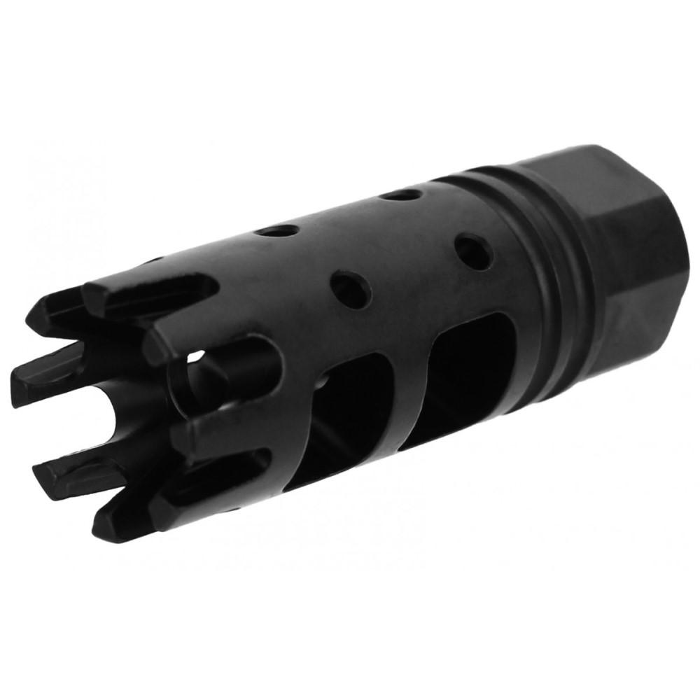 Tacfire Crown Muzzle Brake .223/5.56 1/2x28 Black - TacFire