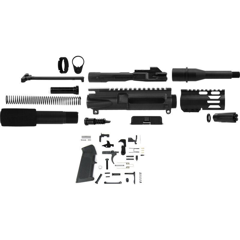 TacFire Unassembled 9mm Luger 5" Barrel Pistol Build Kit with Lower Parts Kit - TacFire