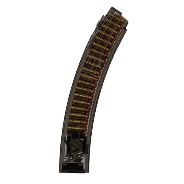 Elite Tactical Systems Carbon Smoke Series CZ Handgun Magazine 9mm 40/rd Smoke - Elite Tactical Systems