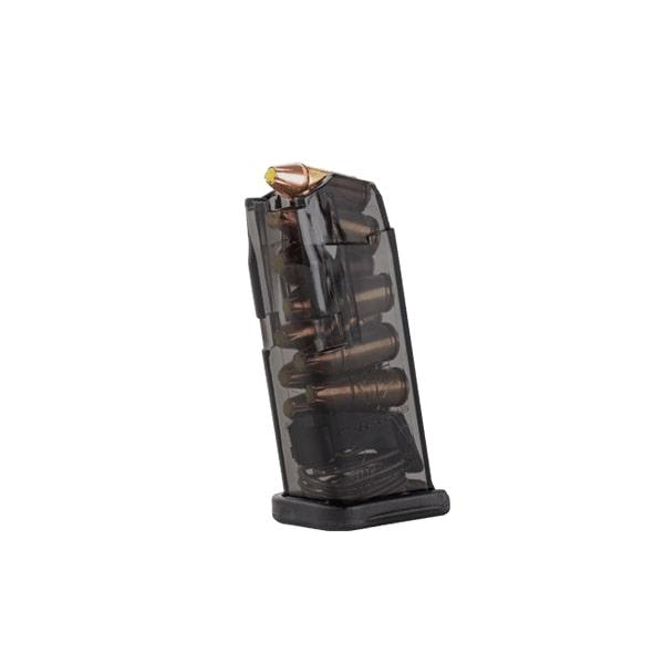 Elite Tactical Systems Carbon Smoke Handgun Magazine for Glock 26 9mm Luger 10/rd - Elite Tactical Systems