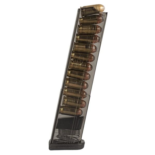 Elite Tactical Systems Carbon Smoke Handgun Magazine for Glock 42 .380 Cal 12/rd - Elite Tactical Systems