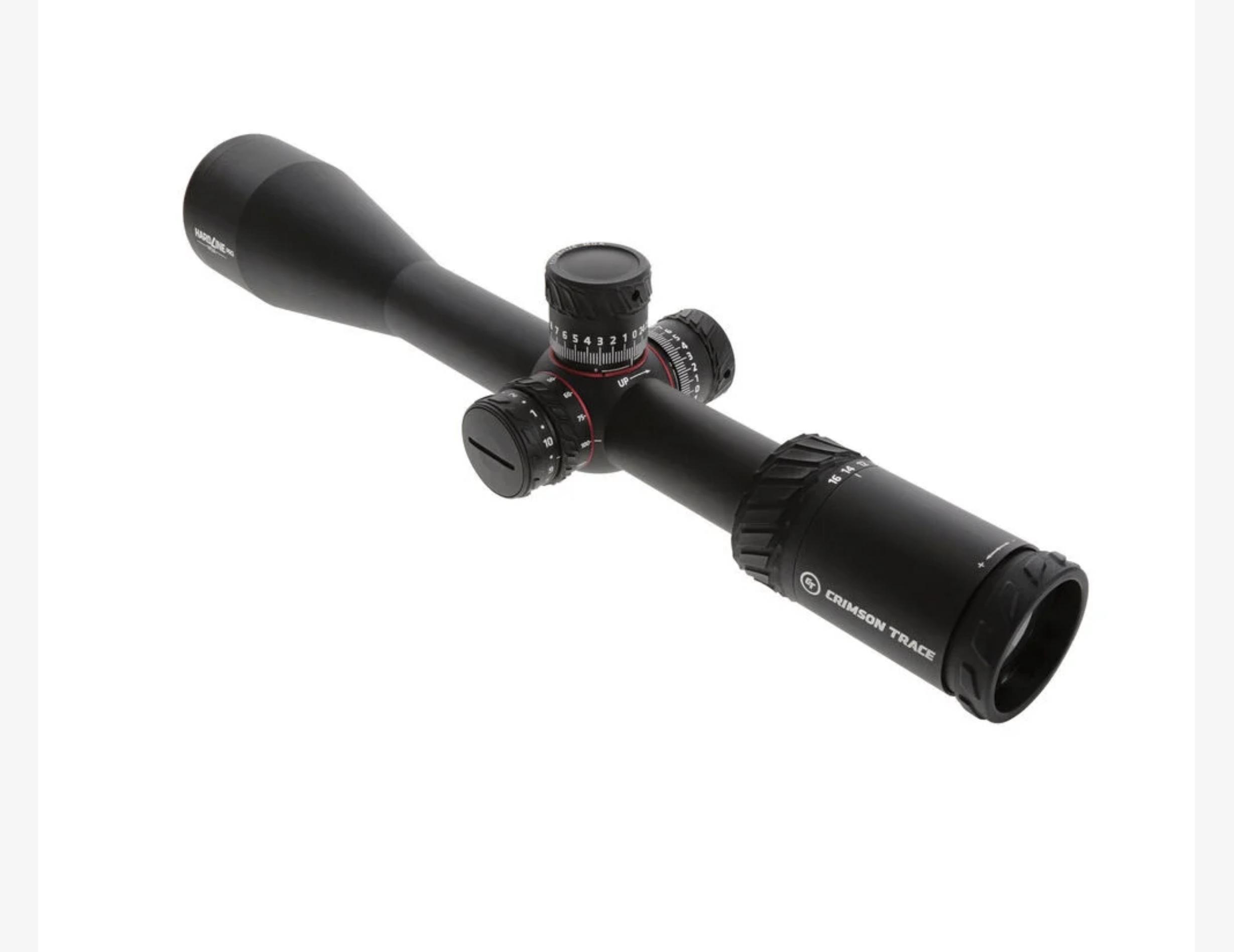 Crimson Trace Hardline Pro Rifle Scope - 4-16x50mm 30mm FFP MR1-MOA Illum - Crimson Trace