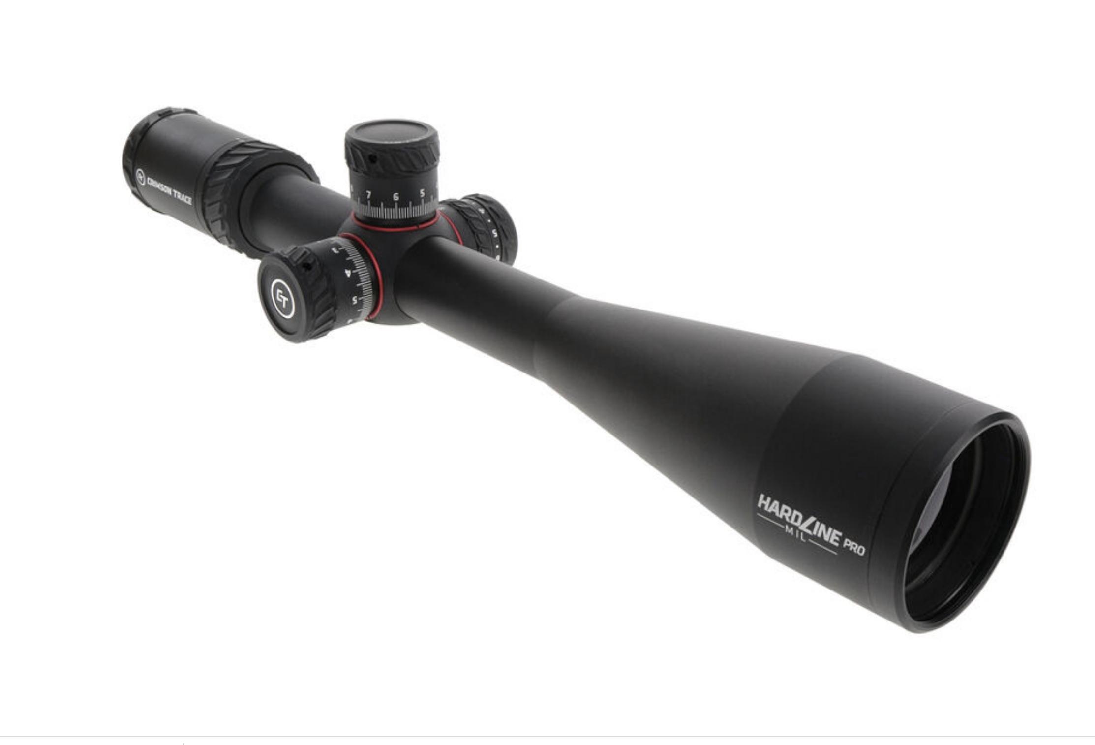 Crimson Trace Hardline Pro Rifle Scope - 6-24x50mm 30mm FFP MR1-MIL Illum - Crimson Trace