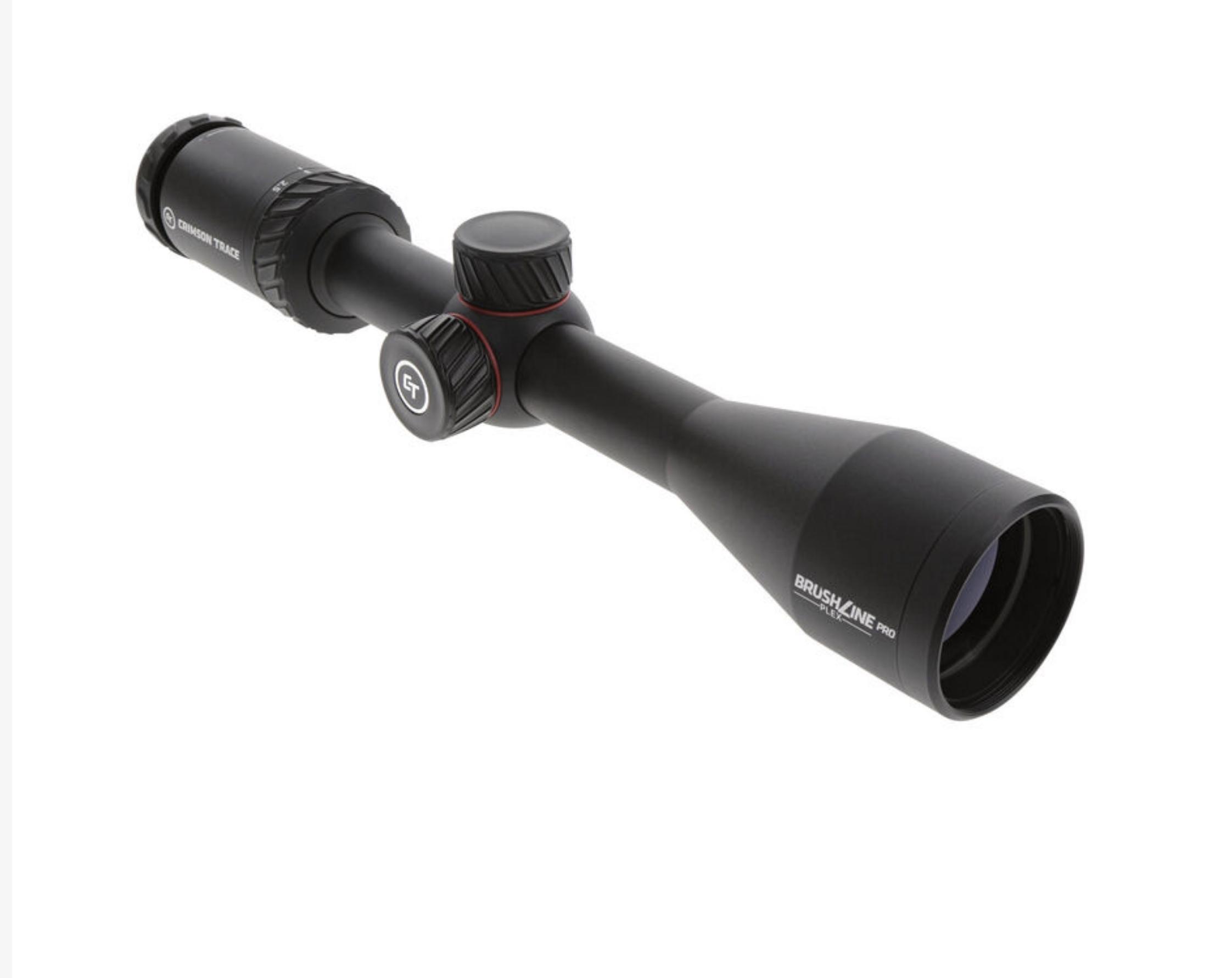 Crimson Trace Brushline Pro Rifle Scope - 2.5-10x42mm 1" SFP Plex Non-llum - Crimson Trace