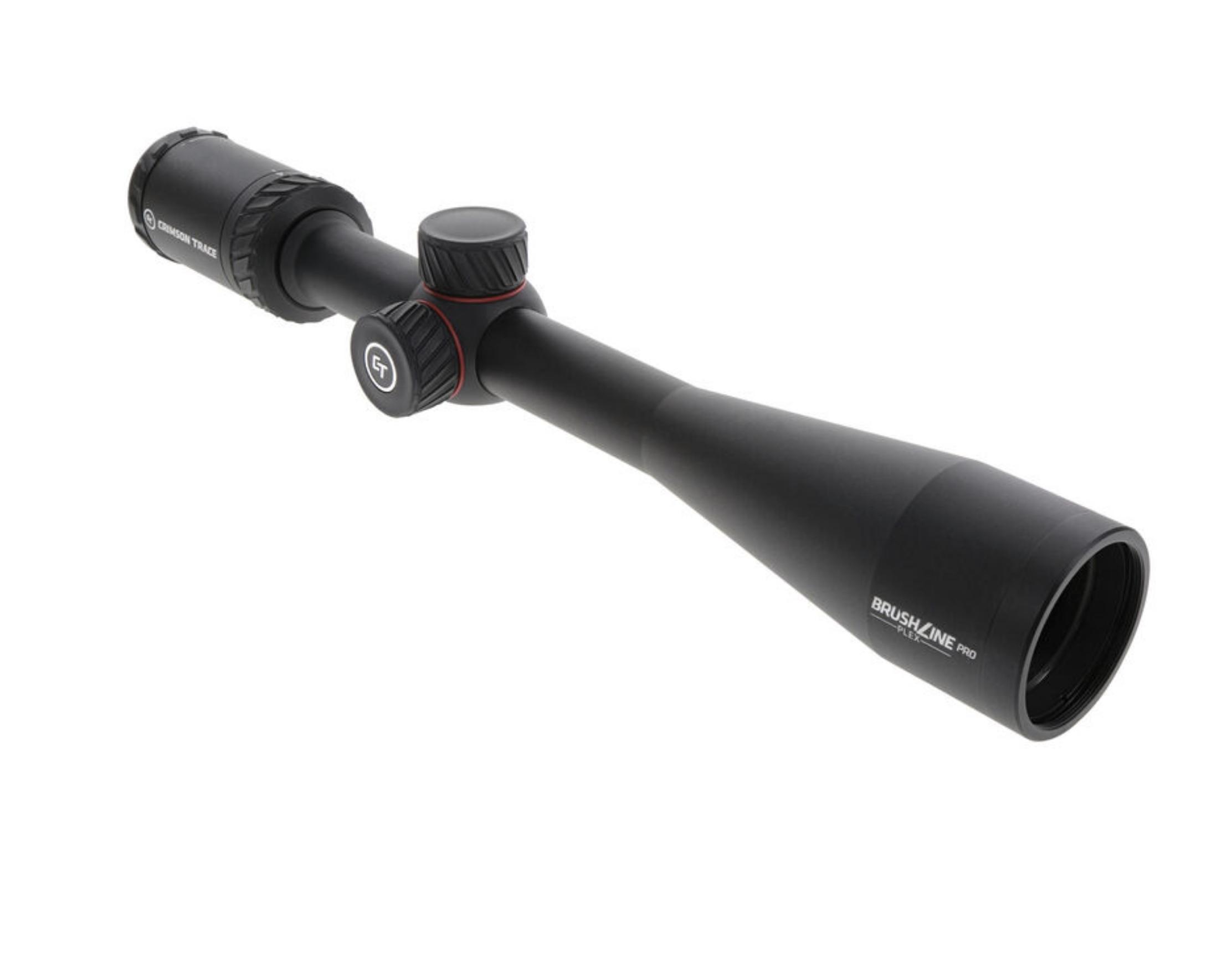 Crimson Trace Brushline Pro Rifle Scope - 4-12x40mm 1" SFP Plex Non-llum - Crimson Trace