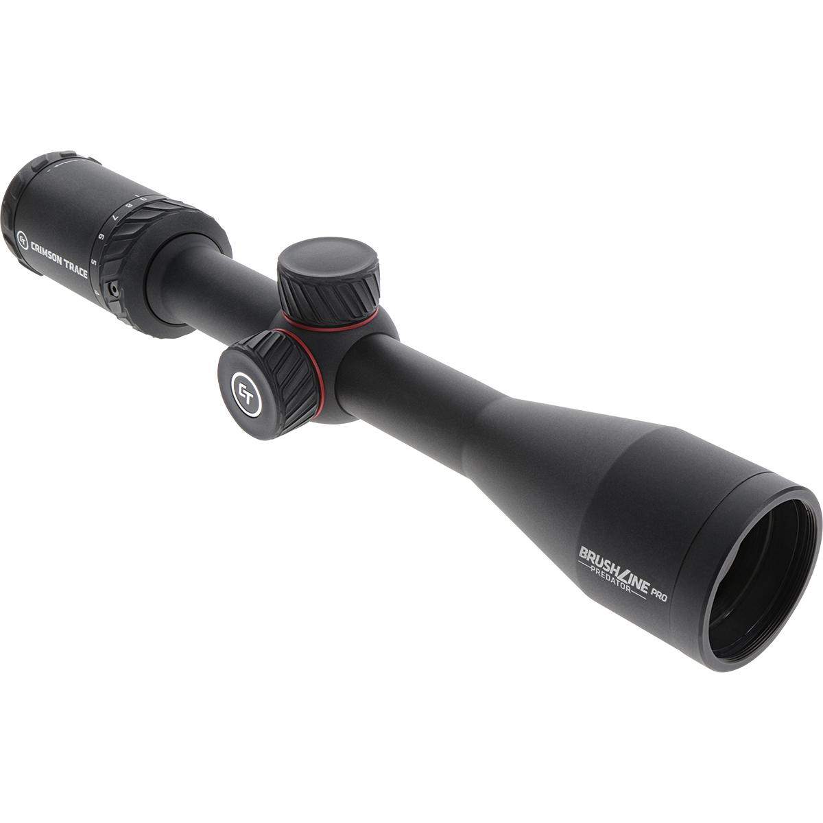 Crimson Trace Brushline Pro Rifle Scope - 3-9x40mm 1" SFP BDC Predator - Crimson Trace