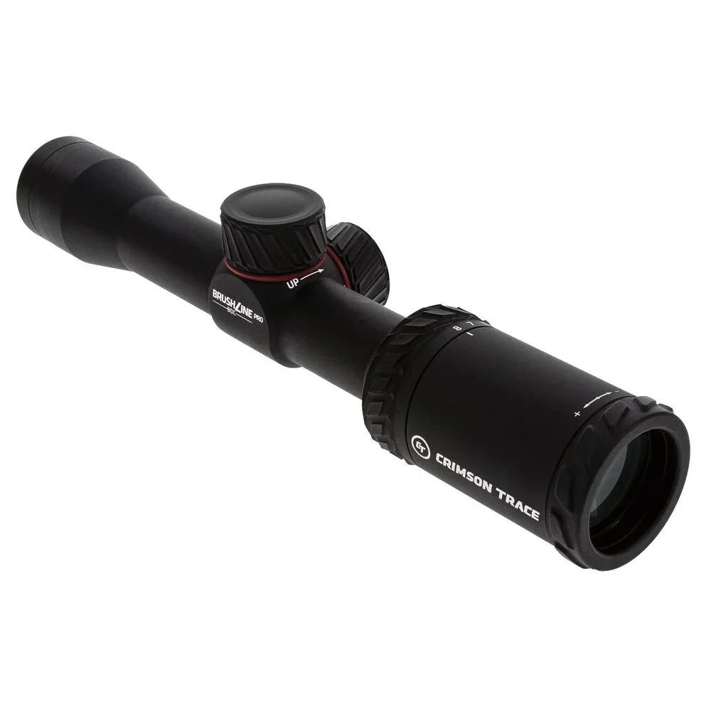 Crimson Trace Brushline Pro Rifle Scope - 2.5-8x28mm 1" SFP Pistol Rifle Scope - BDC PRO - Crimson Trace