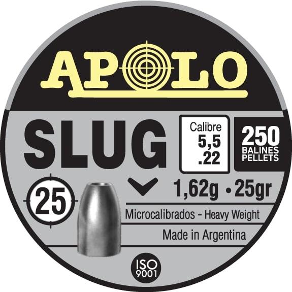 Hatsan Apolo Slug Air Rifle Pellets .22 Cal 25 gr 250/ct - Hatsan USA