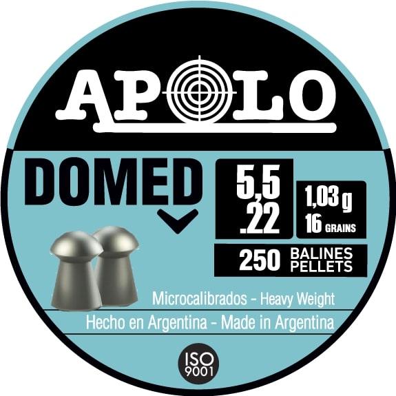 Hatsan Apolo Domed Air Rifle Pellets 22 Cal 16 gr 250/ct - Hatsan USA