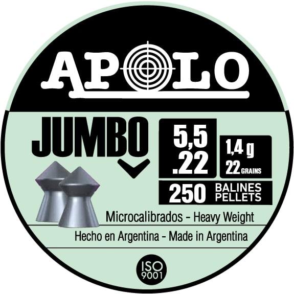 Hatsan Apolo Jumbo Air Rifle Pellets 22 Cal 22 gr 250/ct - Hatsan USA