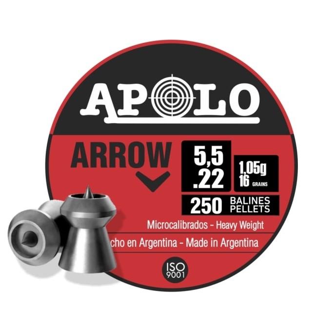 Hatsan Apolo Arrow Air Rifle Pellets 22 Cal 16 gr 250/ct - Hatsan USA