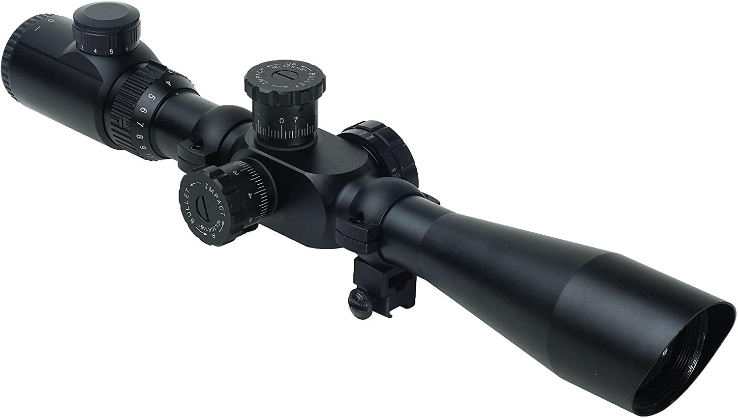 Hatsan Optima Air Rifle Scope - 4-16x44E-SFT 30mm Illum Mil-Dot Black - Hatsan USA