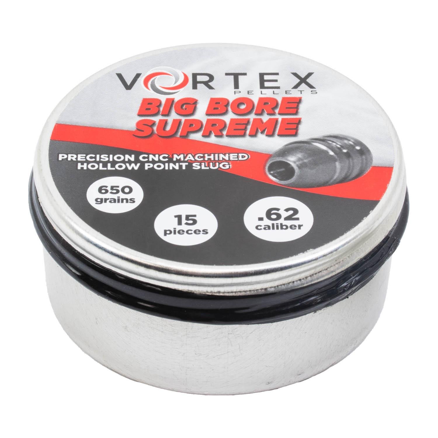 Vortex Big Bore Supreme Air Rifle Pellets .62 cal 650 gr 15/ct - Vortex