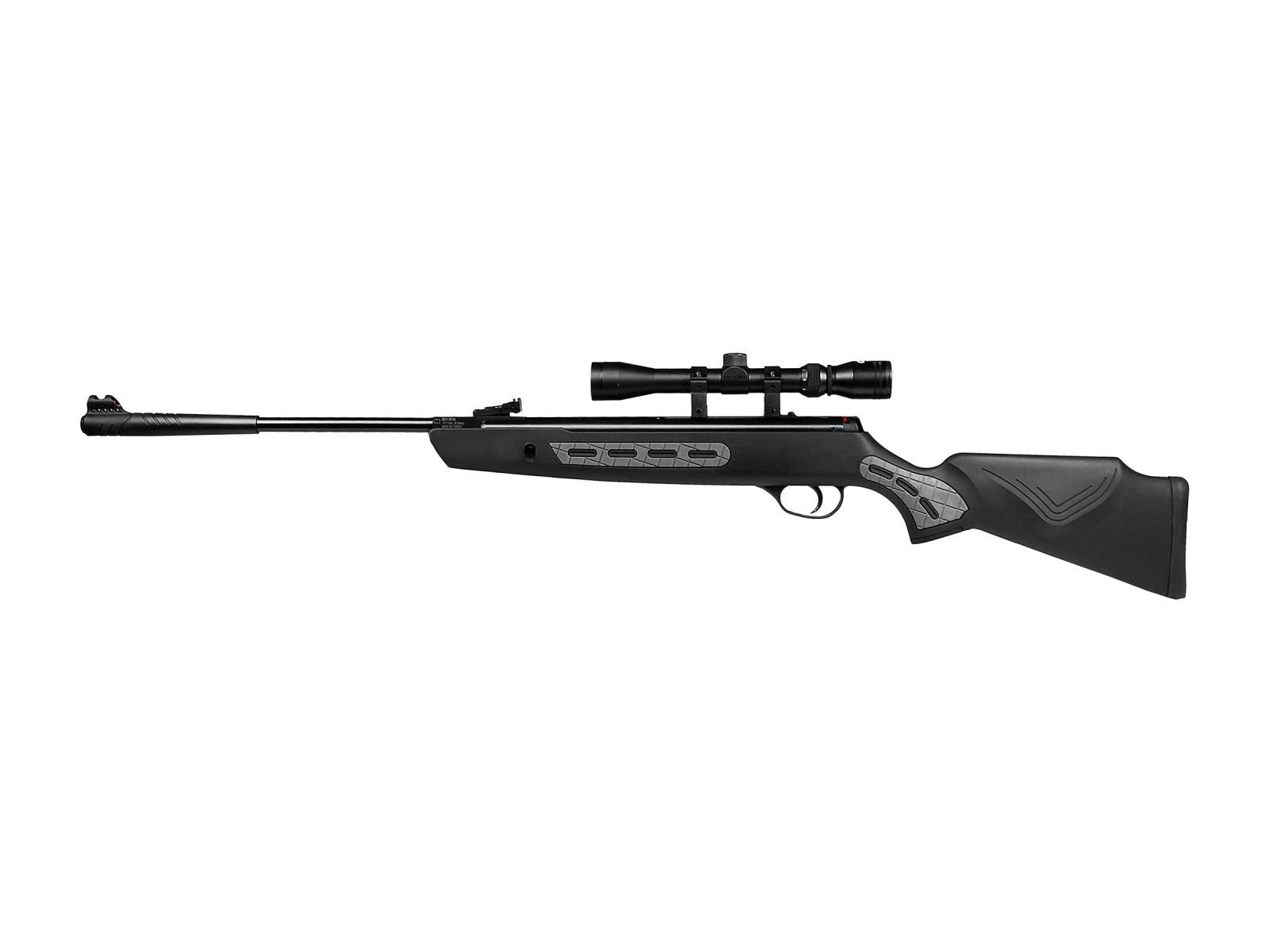 Hatsan 1000S Spring Striker Combo Air Rifle - Black Syn Optima 3-9x32 Scope .22 cal 1000 fps - Hatsan USA