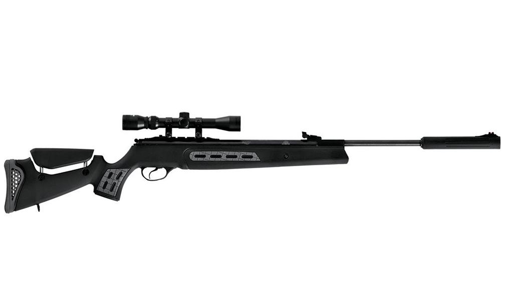 Hatsan Mod 125 Spring Sniper Combo 25 Caliber Airgun 900fps Black - Hatsan USA