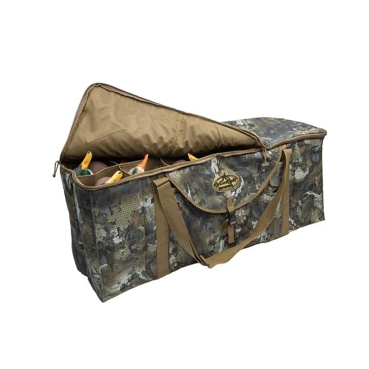 Rig 'Em Right 12-Slot Deluxe Duck Decoy Bag Gore Optifade Timber - Rig Em Right