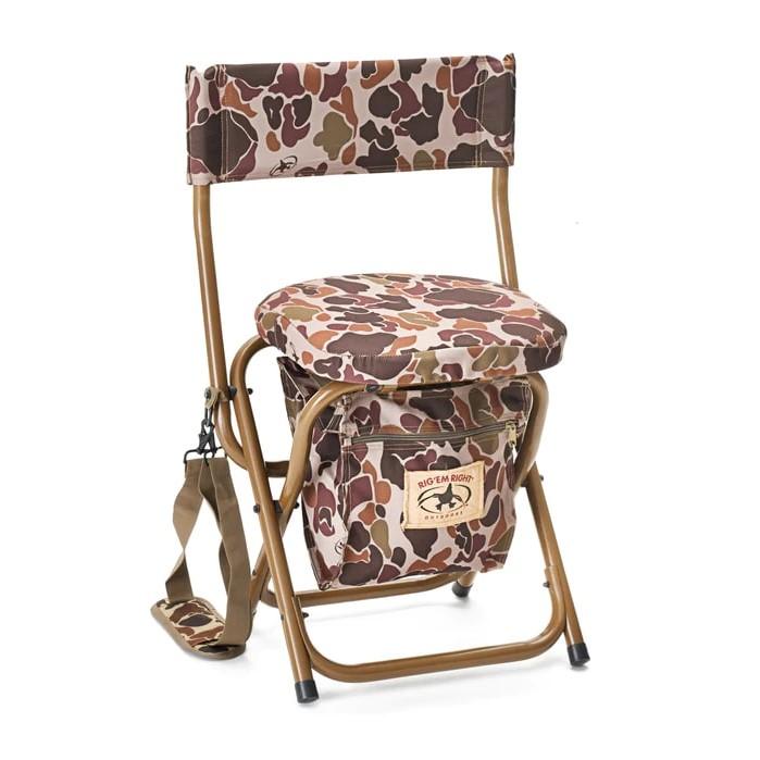 Rig 'Em Right Hyde Stool Classic Brown Camo - Rig Em Right