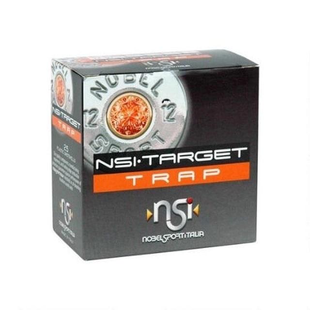 Nobel Target Trap Shotshells 12 ga 2-3/4" 1-1/8 oz 1145 fps #7.5 25/ct - NobelSport