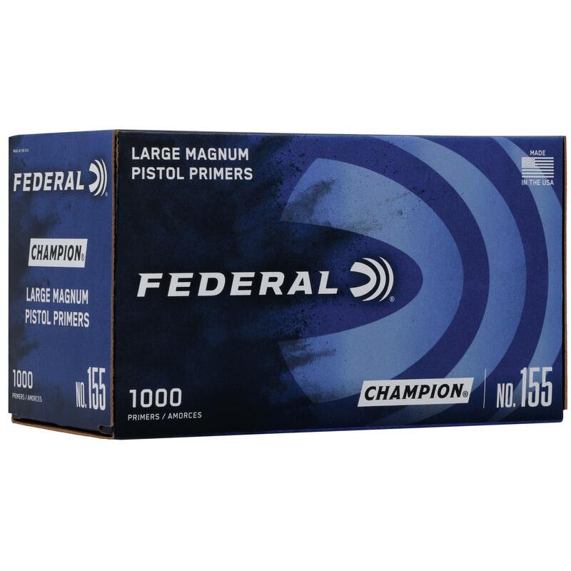 Federal Premium Champion Centerfire Primers Mag Large Pistol - Federal