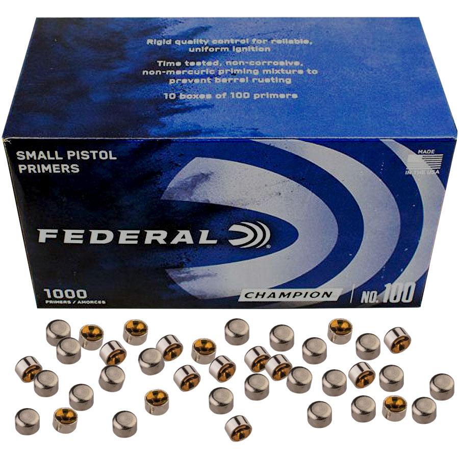 Federal Premium Champion Centerfire Small Rifle Primers 1000 ct
