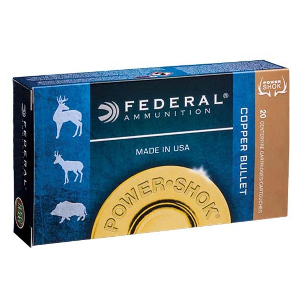 Federal Copper Power-Shok Rifle Ammunition .300 WSM 180 gr CHP 20/ct - Federal