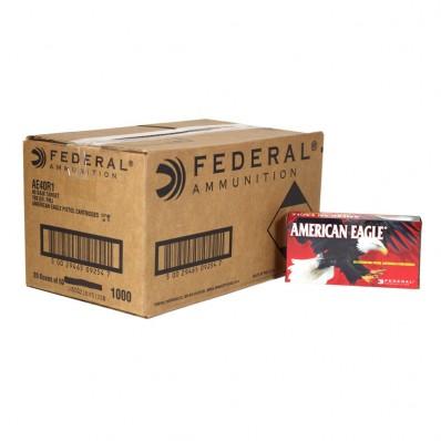 American Eagle Handgun Ammunition .40 S&W 180 gr 1000 fps FMJ 1000/ct - Federal